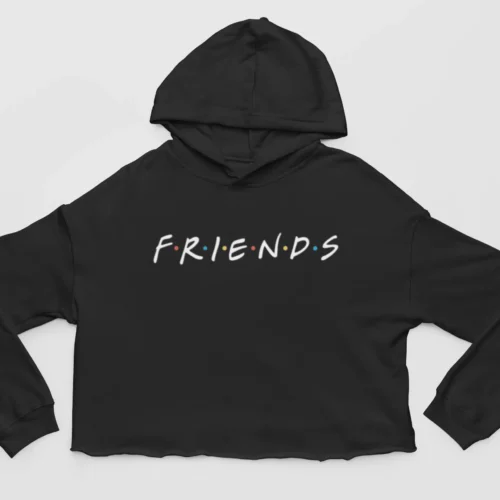 Tv Friends Cropped Hoodie #5 Classic