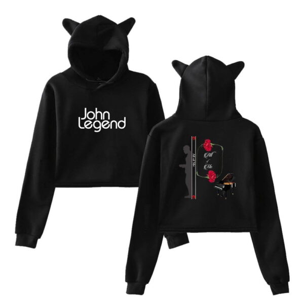 John Legend Cropped Hoodie #1 - Image 2
