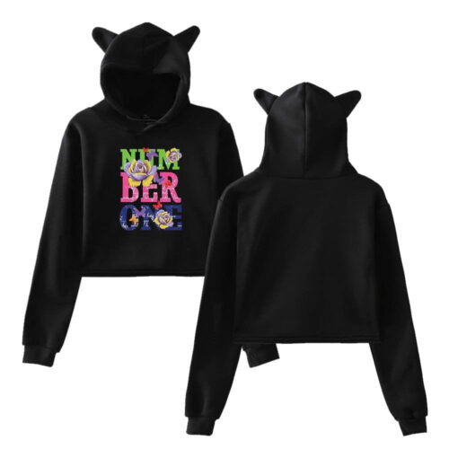 Alicia Keys Cropped Hoodie #2