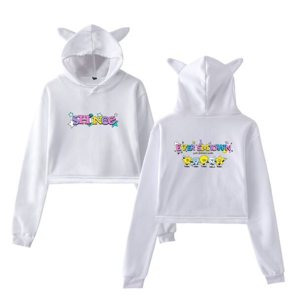 SHINee Cropped Hoodie #7 - Image 3