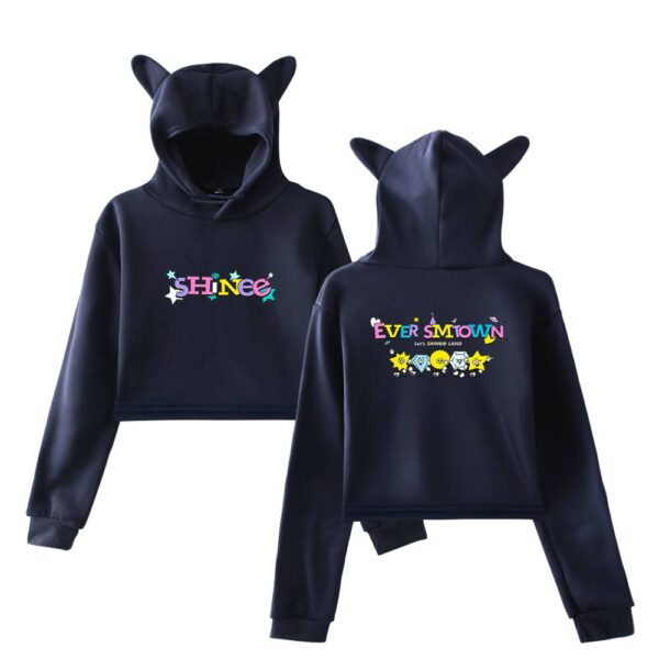 SHINee Cropped Hoodie #7 - Image 4