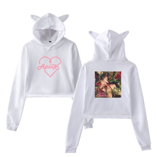 Apink Cropped Hoodie #1