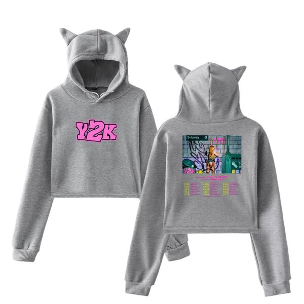 Ice Spice Cropped Hoodie #1 - Image 4