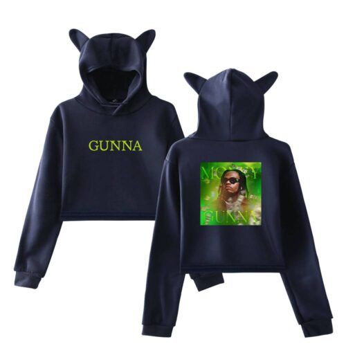 Gunna Cropped Hoodie #2