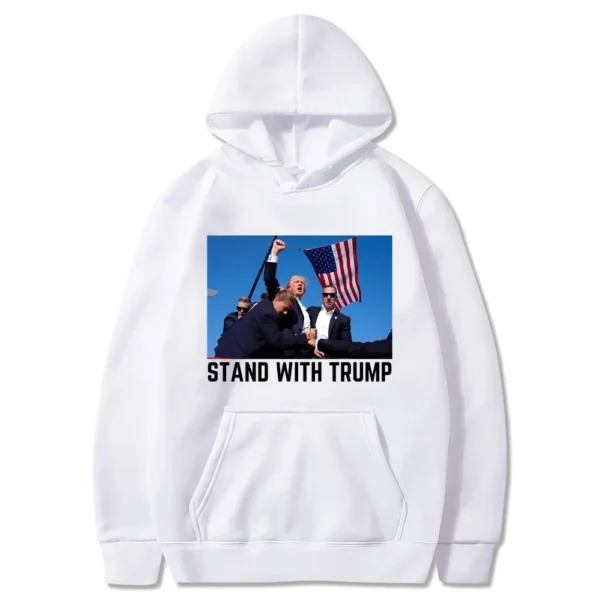 Trump Shot Hoodie #1 - Image 3