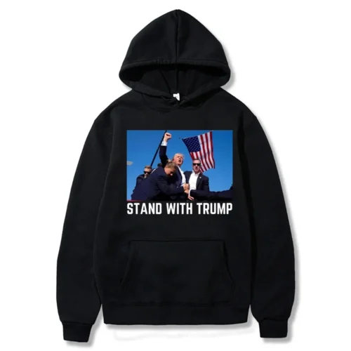 Trump Shot Hoodie #1