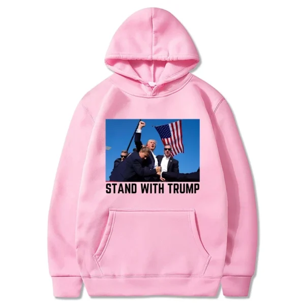 Trump Shot Hoodie #1 - Image 4