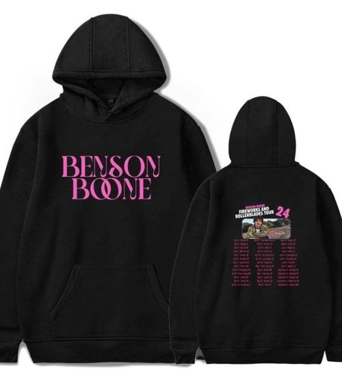 Benson Boone Fireworks & Rollerblades Hoodie #3