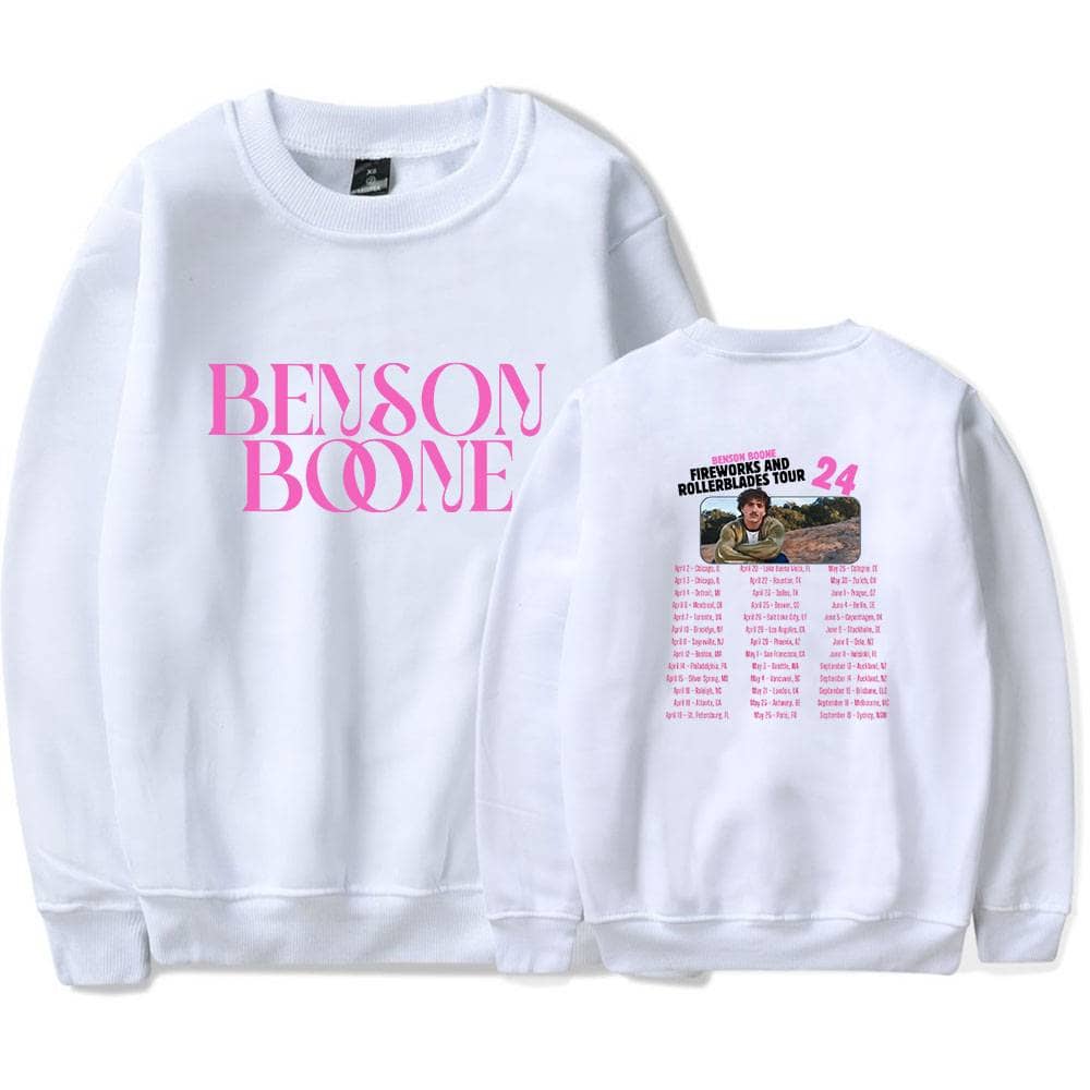 Benson Boone Fireworks & Rollerblades Sweatshirt